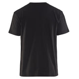 Blaklader T-Shirt Bi-Colour zwart rood achterkant 33791042