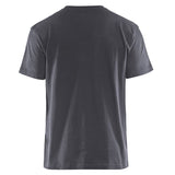 Blaklader T-Shirt Bi-Colour medium grijs zwart achterkant 33791042