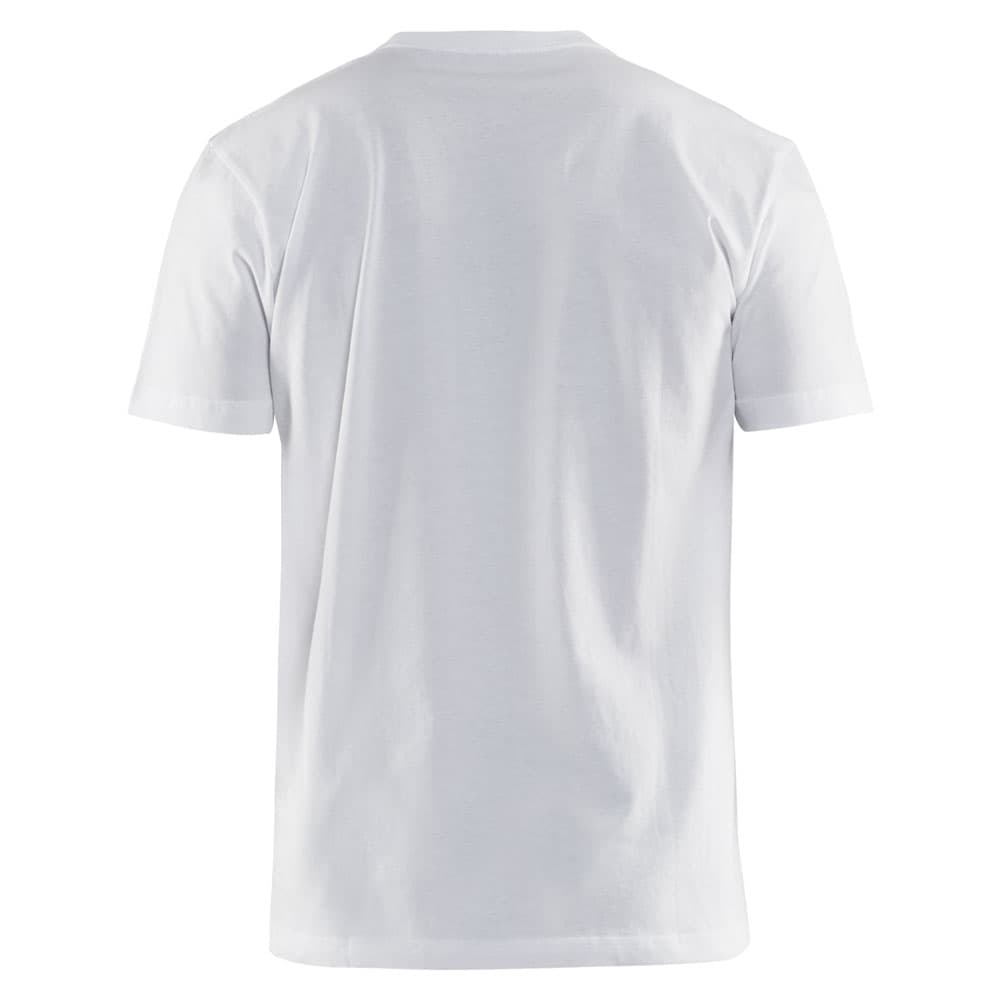 Blaklader T-Shirt Bi-Colour wit donkergrijs achterkant 33791042