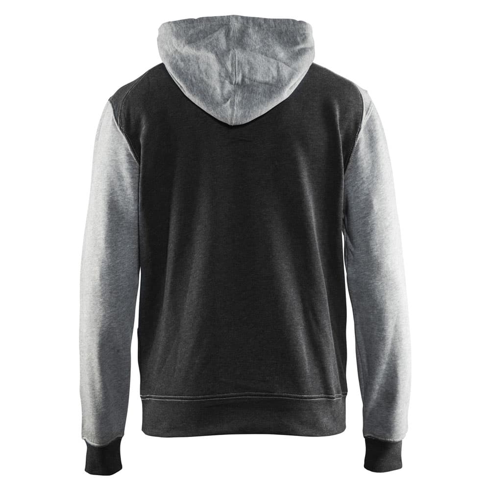 Blaklader hooded sweatshirt zwart melee grijs achterkant 339911578790