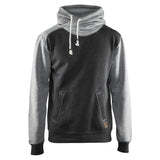 Blaklader hooded sweatshirt zwart melee grijs voorkant 339911578790