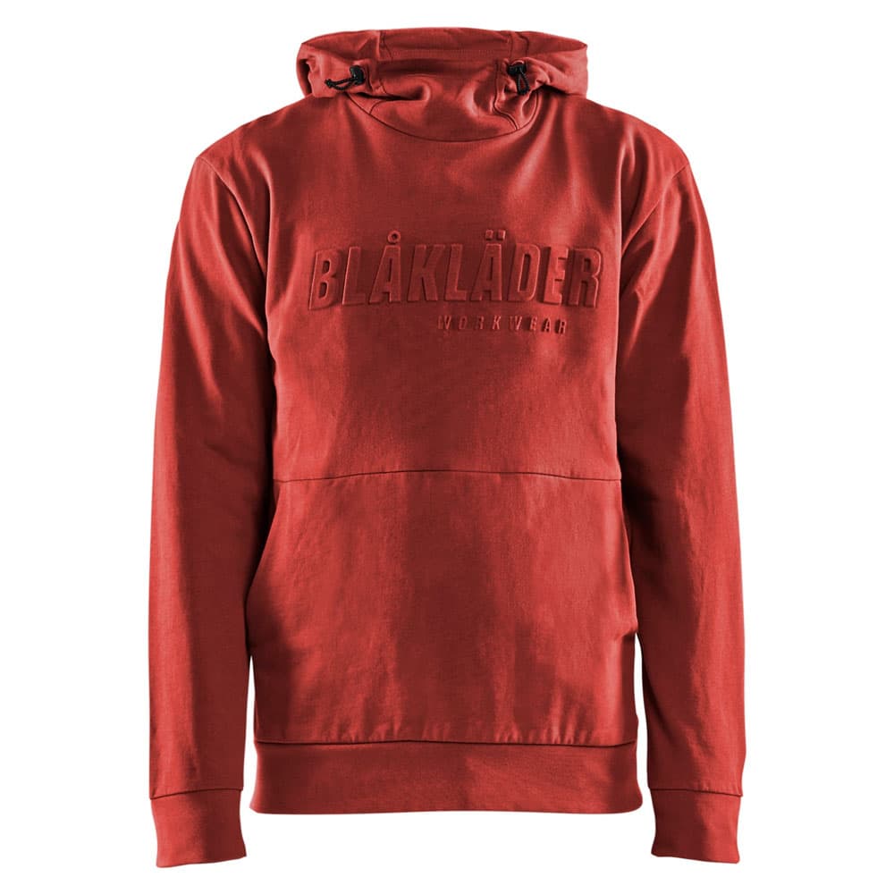Blaklader hoodie 3D gebrand rood voorkant 353011582509