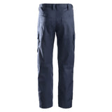 Snickers Service Broek met Kniestukzakken marineblauw achterkant 6801