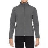 Gildan Hammer Softshell Jacket for her grijs voorkant  GILSS800L
