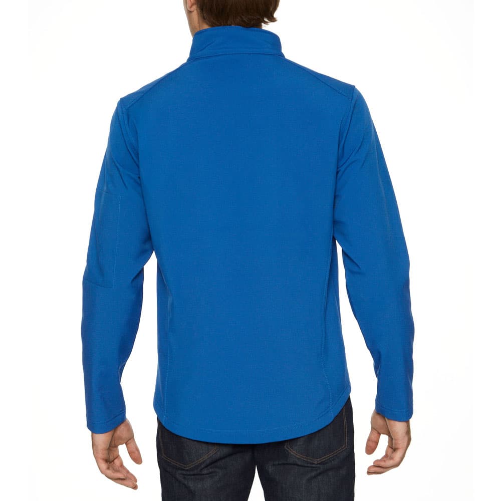 Gildan Hammer Softshell Jacket unisex koningsblauw achterkant GILSS800