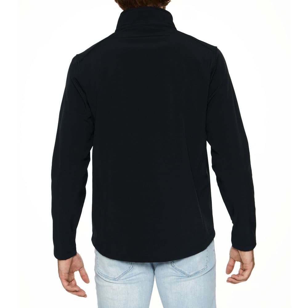 Gildan Hammer Softshell Jacket unisex zwart achterkant GILSS800