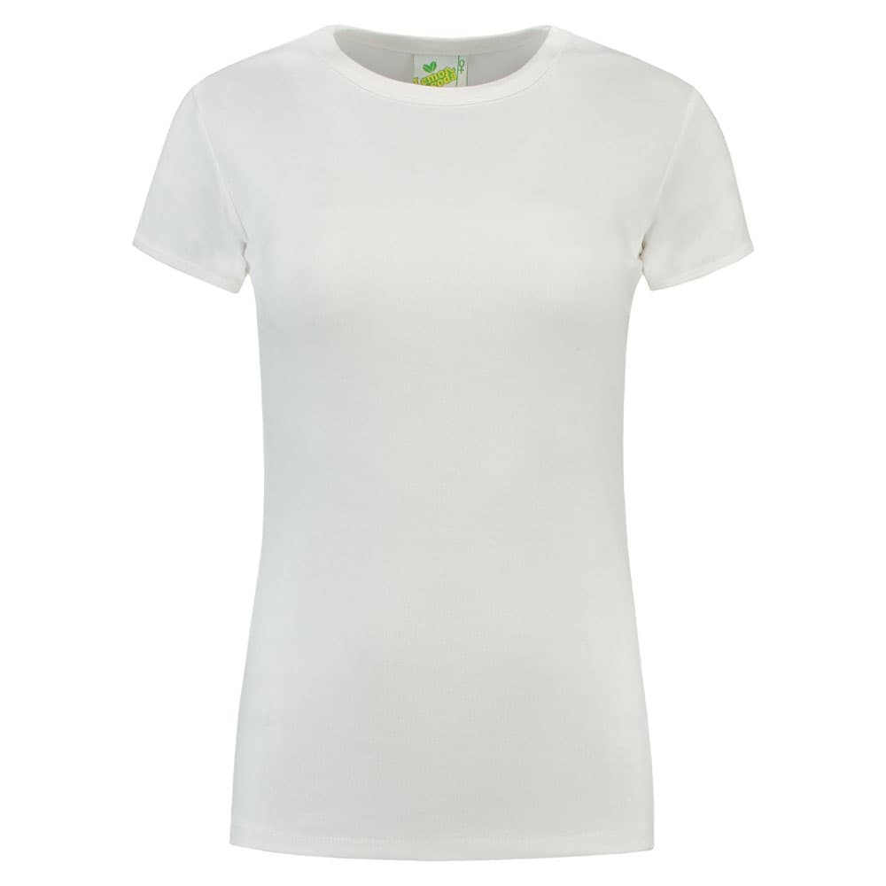 Lemon & Soda Interlock T-shirt Short Sleeves for her wit voorkant LEM1101