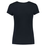 Lemon & Soda Interlock T-shirt Short Sleeves for her zwart achterkant LEM1101