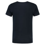 Lemon & Soda Interlock T-shirt Short Sleeves for him marineblauw achterkant LEM1102