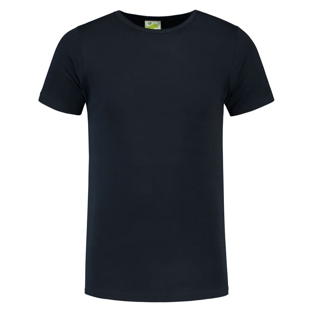 Lemon & Soda Interlock T-shirt Short Sleeves for him marineblauw voorkant LEM1102