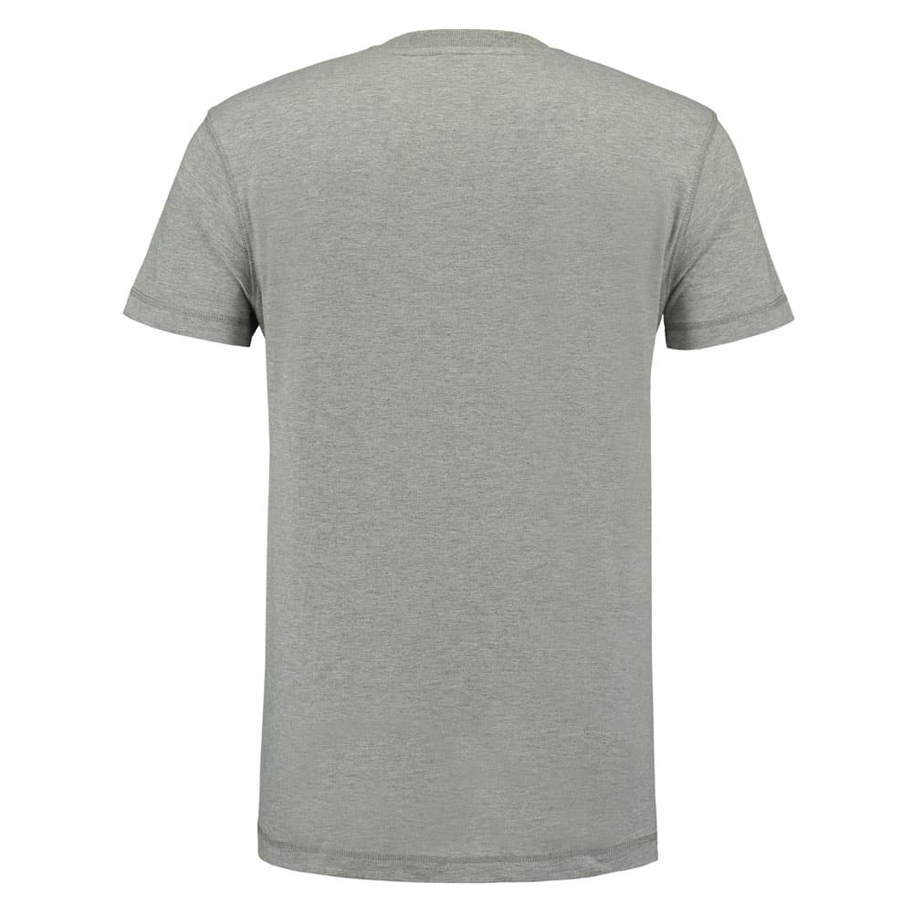 Lemon & Soda iTee T-shirt Short Sleeves for him grijs melange achterkant LEM1111