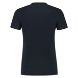 Lemon & Soda iTee T-shirt Short Sleeves for her marineblauw achterkant LEM1112