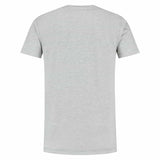 Lemon & Soda T-shirt iTee pocket grijs melange zwart achterkant SS LEM1115