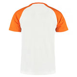 Lemon & Soda Baseball T-shirt Short Sleeves wit oranje achterkant LEM1175