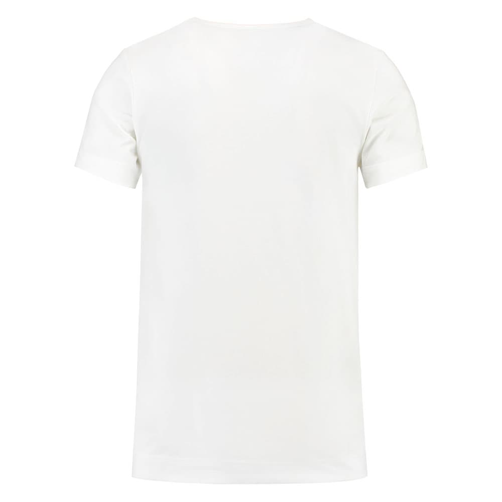Lemon & Soda Cotton Elastane V-neck T-shirt Short Sleeves for him wit achterkant LEM1264