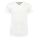 Lemon & Soda Cotton Elastane V-neck T-shirt Short Sleeves for him wit voorkant LEM1264