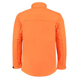 Lemon & Soda Softshell Jacket for him oranje achterkant LEM3635