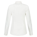 Lemon & Soda Stretch Poly-Cotton Mix Poplin Shirt Long Sleeves for her wit achterkant LEM3923