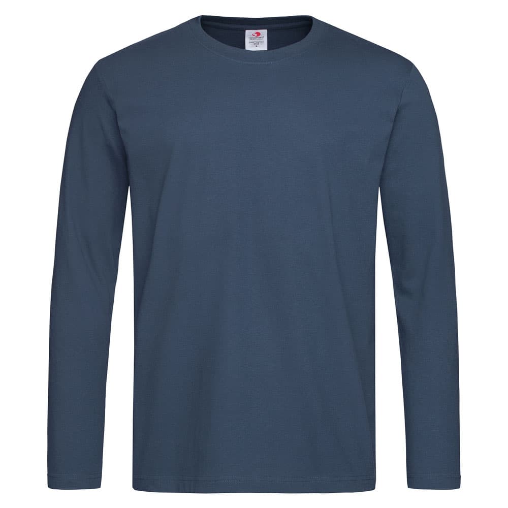Stedman Comfort-T T-shirt Long Sleeves for him marineblauw STE2130