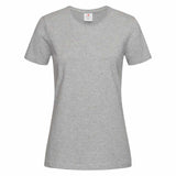 Stedman Comfort-T T-shirt Short Sleeves for her grijs melange STE2160