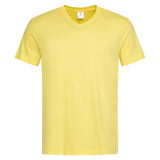 Stedman Classic-T V-neck T-shirt Short Sleeves for him geel STE2300