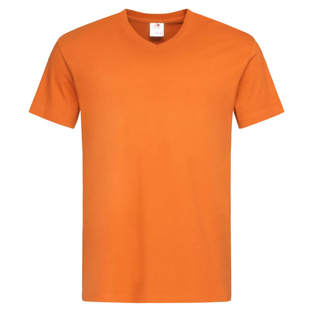 Stedman Classic-T V-neck T-shirt Short Sleeves for him oranje STE2300