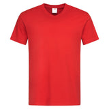 Stedman Classic-T V-neck T-shirt Short Sleeves for him rood STE2300