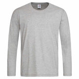 Stedman Classic-T T-shirt Long Sleeves grijs melange STE2500