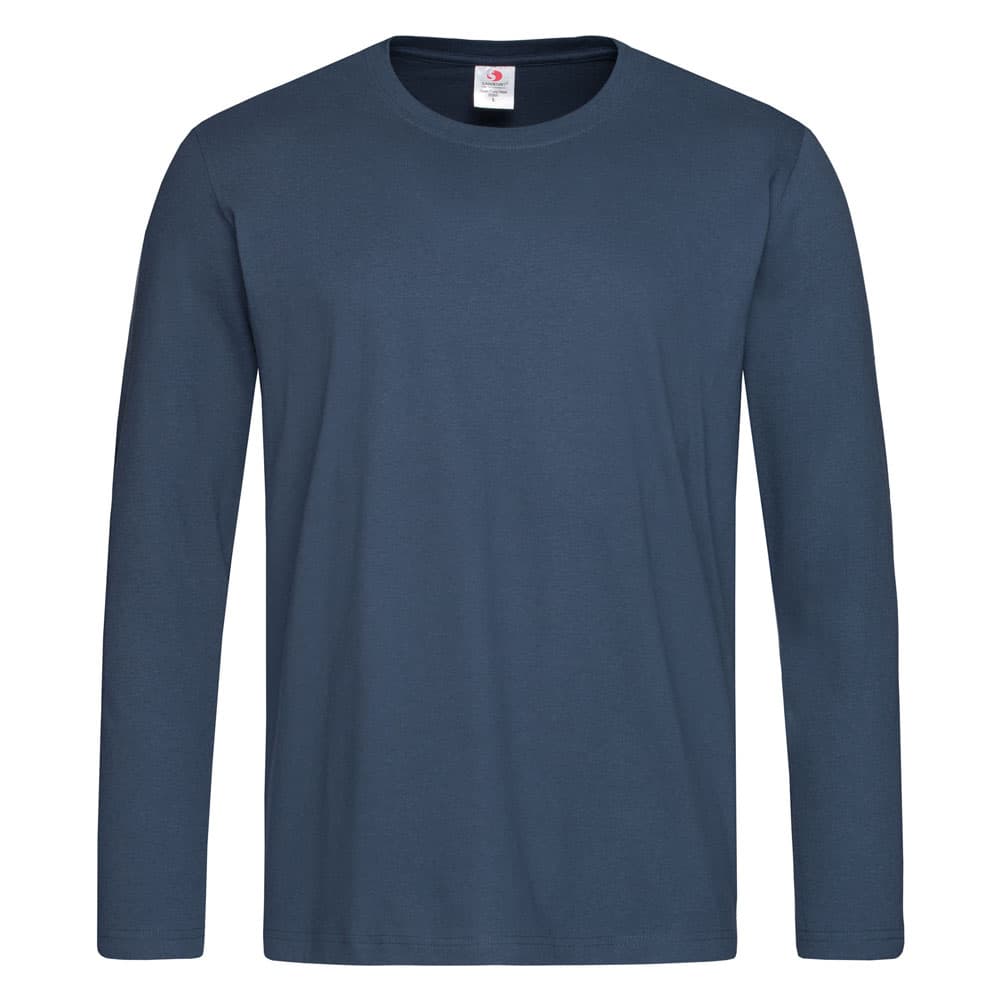 Stedman Classic-T T-shirt Long Sleeves marineblauw STE2500