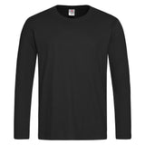 Stedman Classic-T T-shirt Long Sleeves zwart STE2500