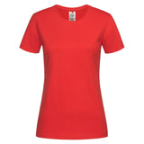 Stedman Organic Classic-T Fitted T-shirt Short Sleeves for her rood STE2620