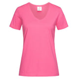 Stedman Classic-T V-neck T-shirt Short Sleeves for her roze STE2700