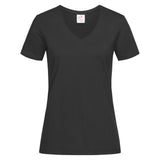 Stedman Classic-T V-neck T-shirt Short Sleeves for her zwart STE2700