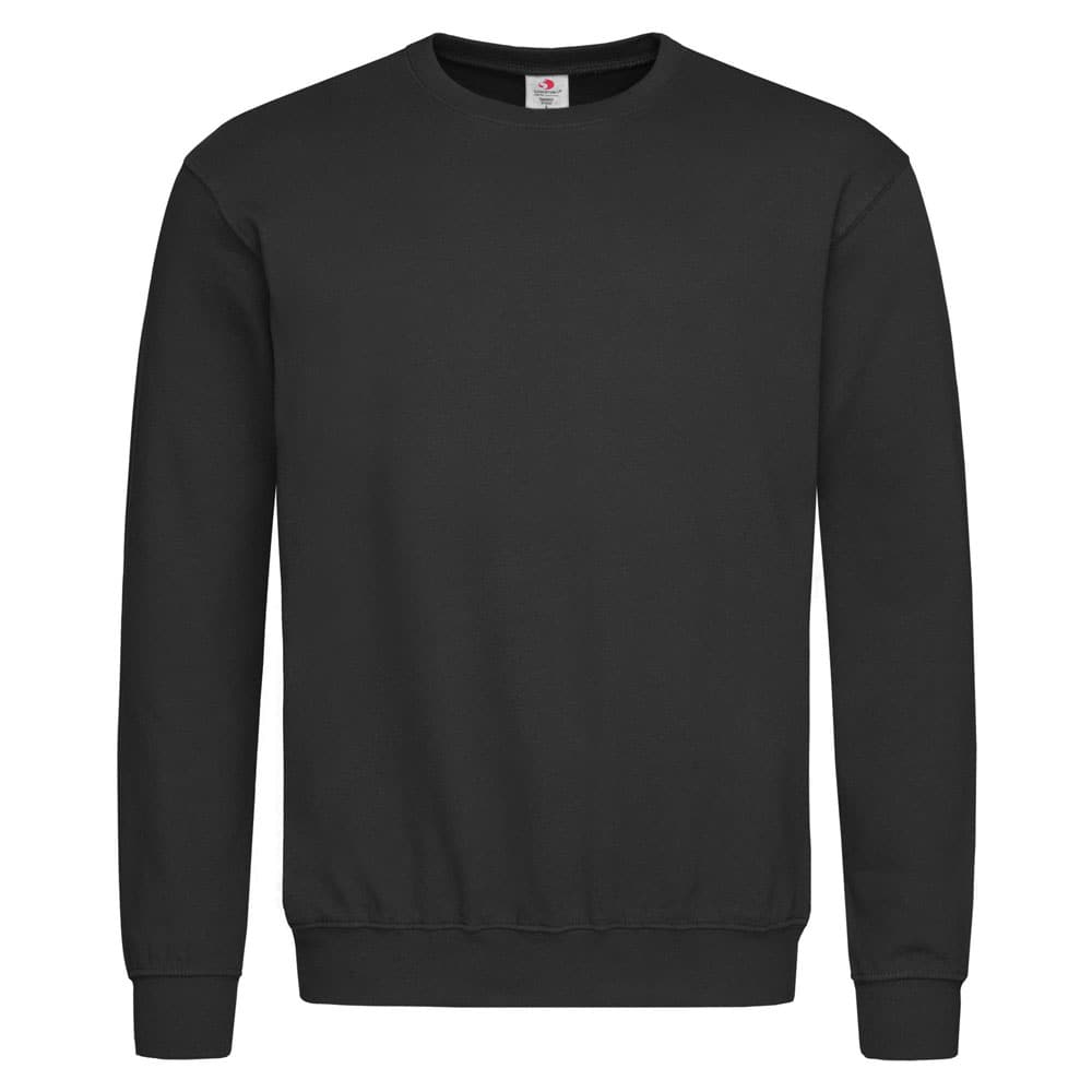 Stedman Classic Unisex Sweater zwart STE4000