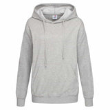 Stedman Classic Hooded Sweater for her grijs melange STE4110
