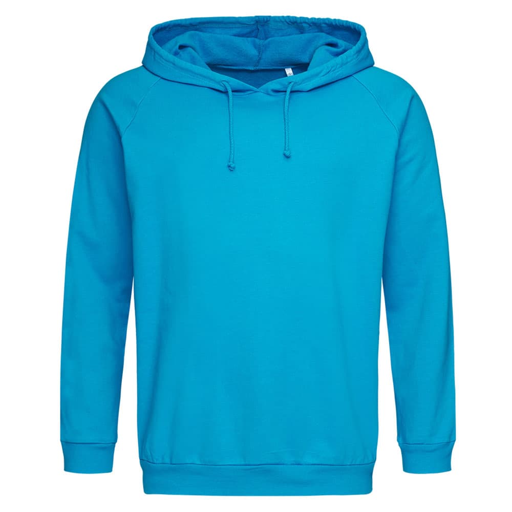 Stedman Light Unisex Hooded Sweater blauw STE4200