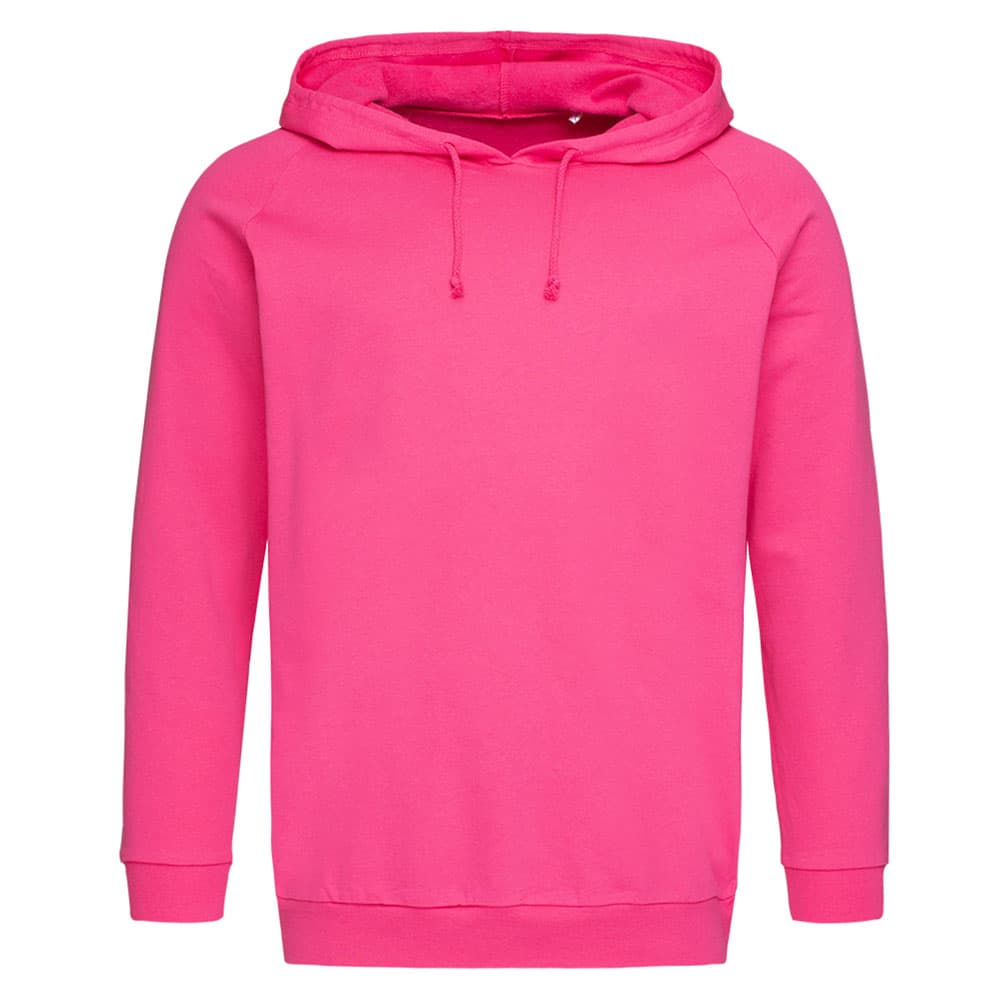 Stedman Light Unisex Hooded Sweater roze STE4200
