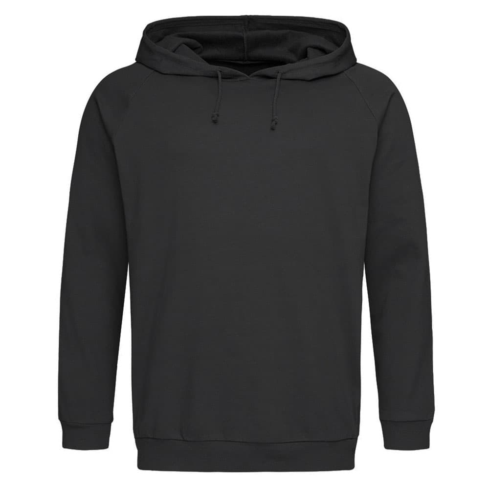 Stedman Light Unisex Hooded Sweater zwart STE4200