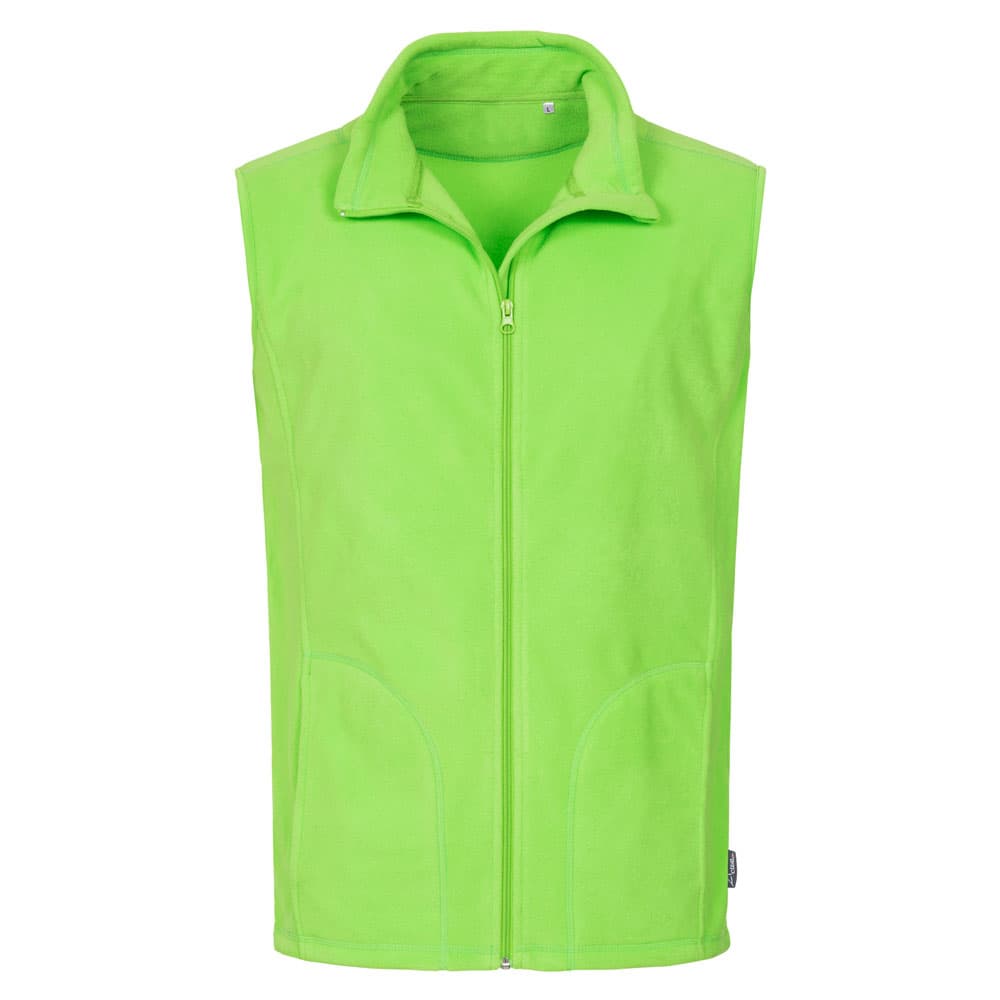 Stedman Polar Fleece Vest for him groen STE5010