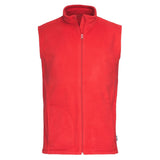 Stedman Polar Fleece Vest for him rood STE5010