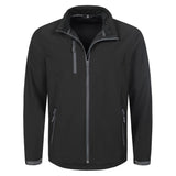 Stedman Softshell Jacket for him zwart STE5230