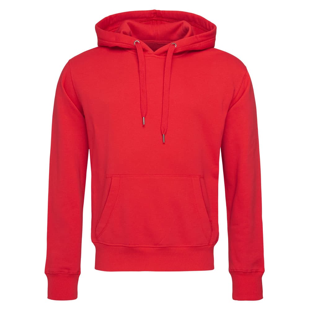 Stedman Select Unisex Hooded Sweater rood STE5600