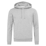 Stedman Recycled Unisex Hooded Sweater grijs melange STE5630