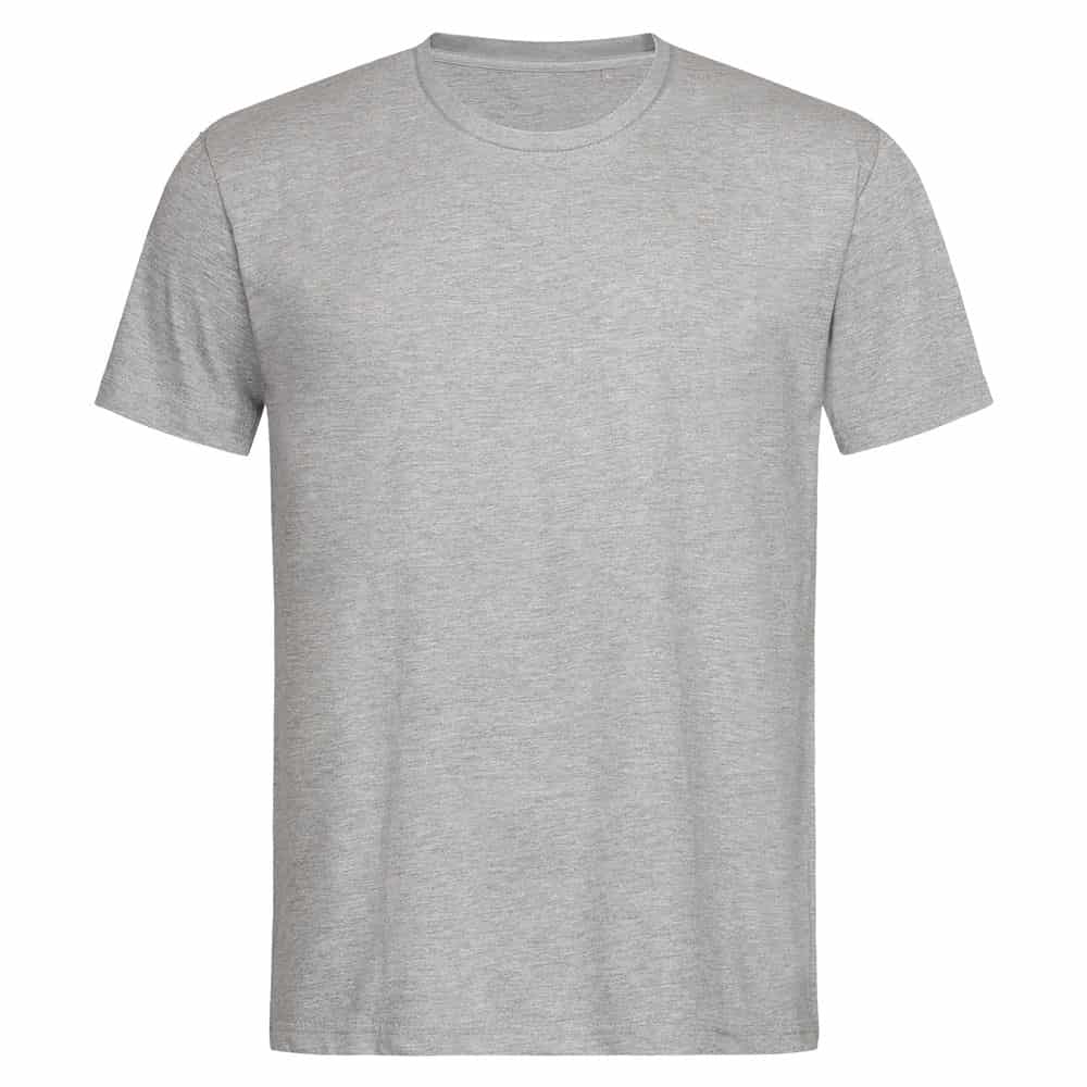 Stedman Lux T-shirt Short Sleeves unisex grijs melange STE7000