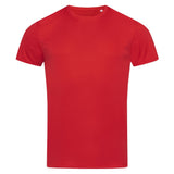 Stedman Sports-T Interlock T-shirt Short Sleeves for him rood STE8000