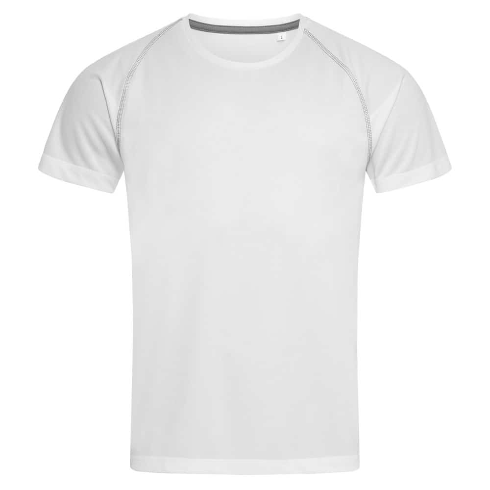 Stedman Active-dry Team Raglan Mesh T-shirt Short Sleeves for him wit STE8030