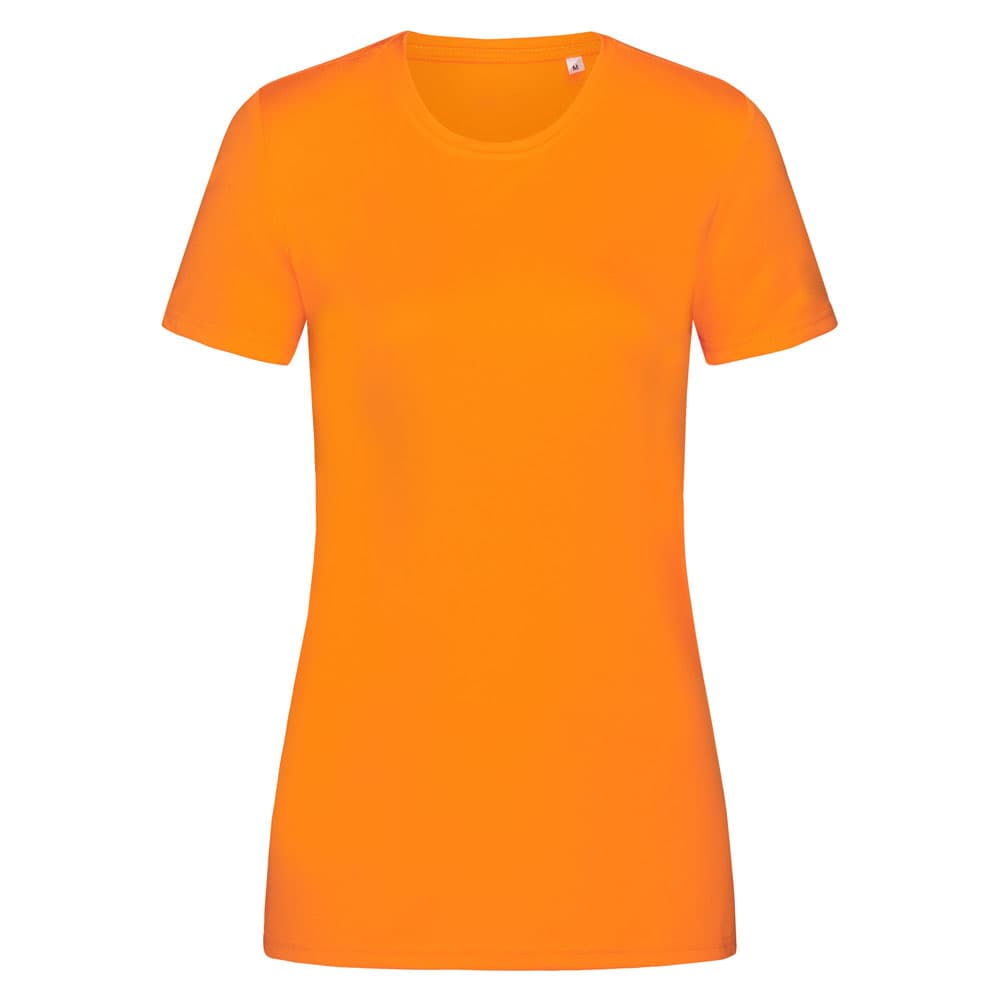 Stedman Sport-T Interlock T-shirt Short Sleeves for her oranje STE8100