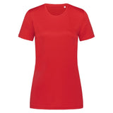Stedman Sport-T Interlock T-shirt Short Sleeves for her rood STE8100