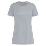 Stedman Sport-T Interlock T-shirt Short Sleeves for her zilver STE8100