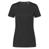 Stedman Sport-T Interlock T-shirt Short Sleeves for her zwart STE8100